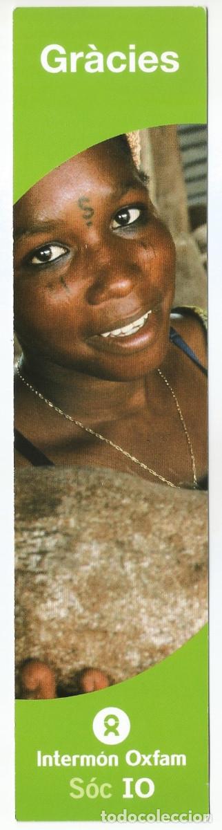 Collectables Bookmark: MARCAP&Aacute;GINAS / PUNTO DE LIBRO - INTERM&Oacute;N OXFAM