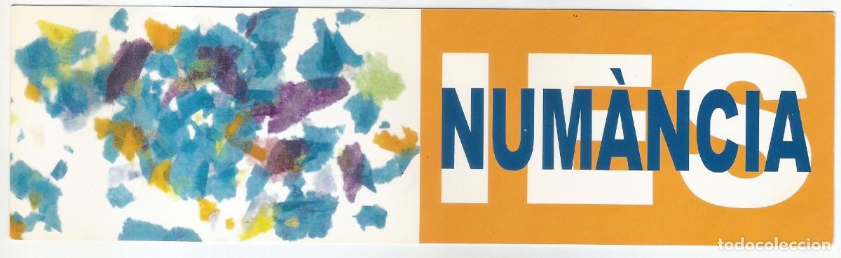 Coleccionismo Marcap&aacute;ginas: MARCAP&Aacute;GINAS / PUNTO DE LIBRO - IES NUM&Agrave;NCIA - CALENDARI 2003-04