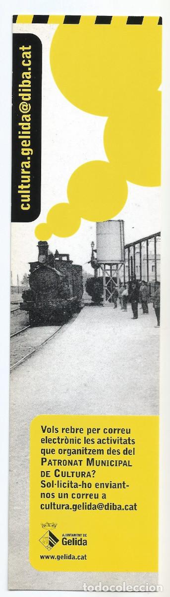 Coleccionismo Marcap&aacute;ginas: MARCAP&Aacute;GINAS / PUNTO DE LIBRO - PATRONAT MUNICIPAL DE CULTURA - AJUNTAMENT DE GELIDA