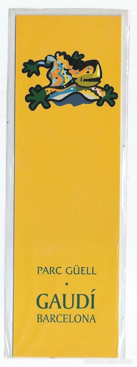 Coleccionismo Marcap&aacute;ginas: MARCAP&Aacute;GINAS / PUNTO DE LIBRO - PARC G&Uuml;ELL, GAUD&Iacute;, BARCELONA - PUZZLE PAPERS
