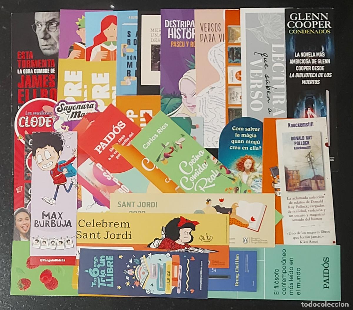 Coleccionismo Marcap&aacute;ginas: MARCAP&Aacute;GINAS - LOTE DE 30 MARCAPAGINAS &iexcl;&iexcl;&iexcl;