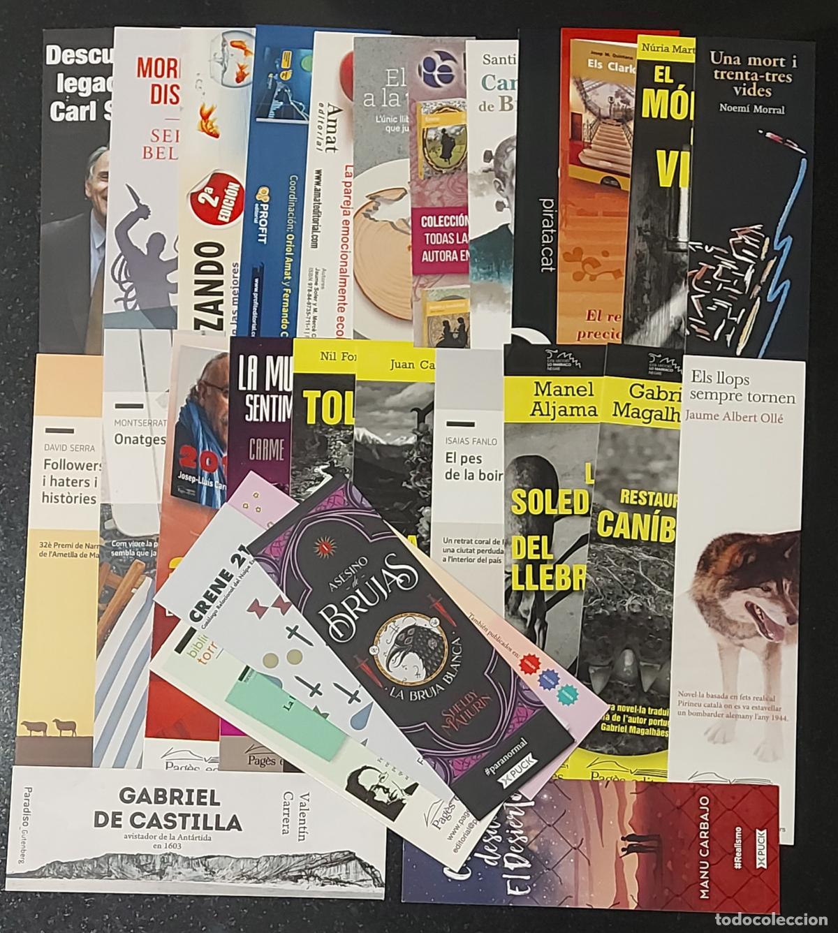 Coleccionismo Marcap&aacute;ginas: MARCAP&Aacute;GINAS - LOTE DE 30 MARCAPAGINAS &iexcl;&iexcl;&iexcl;