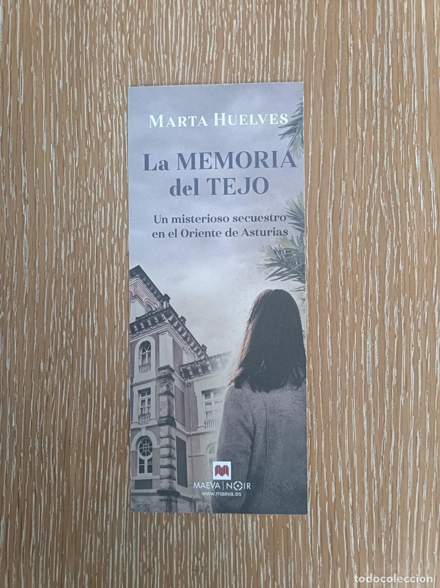 Coleccionismo Marcap&aacute;ginas: MARCAP&Aacute;GINAS - MAEVA - LA MEMORIA DEL TEJO - MARTA HUELVES
