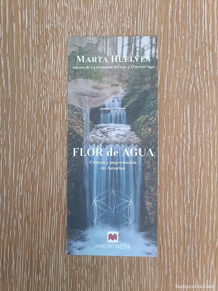 Coleccionismo Marcap&aacute;ginas: MARCAP&Aacute;GINAS - MAEVA - FLOR DE AGUA - MARTA HUELVES