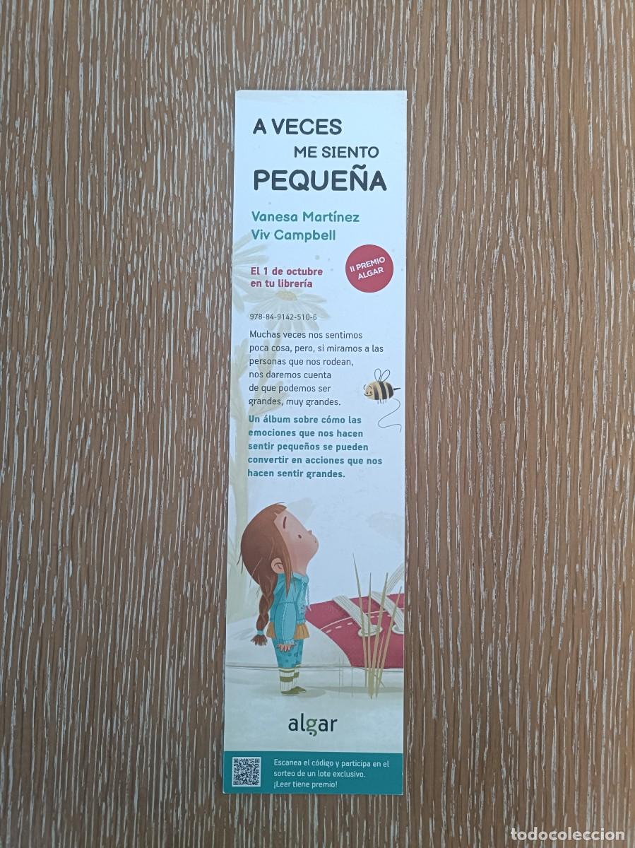 Coleccionismo Marcap&aacute;ginas: MARCAP&Aacute;GINAS - ALGAR EDITORIAL - A VECES ME SIENTO PEQUE&Ntilde;A - LOS GARC&Iacute;A Y EL MURO