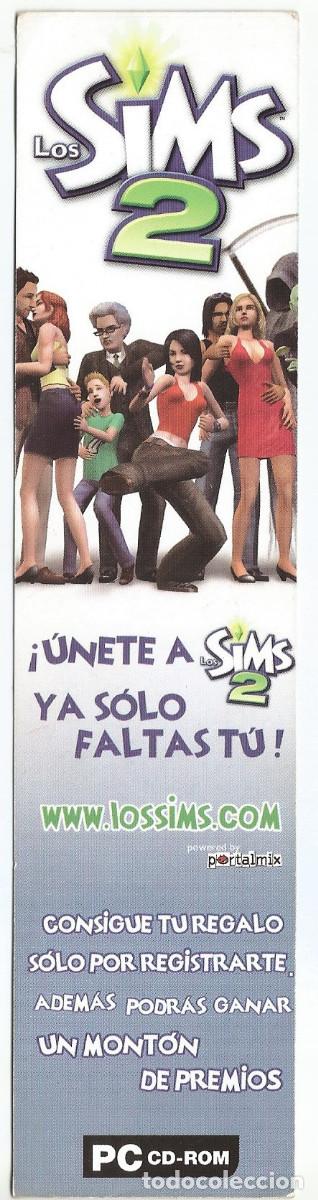 Coleccionismo marcap&aacute;ginas: MARCAP&Aacute;GINAS / PUNTO DE LIBRO - SIMS 2 - Foto 1