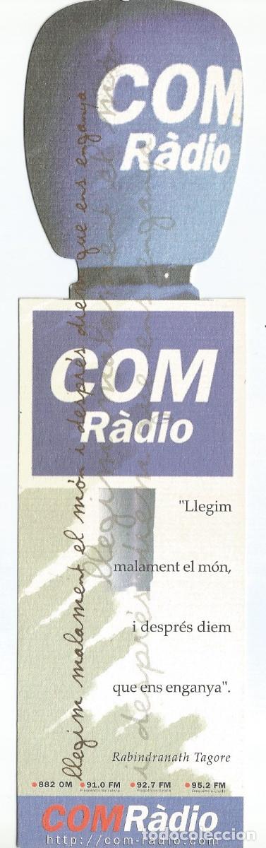 Coleccionismo marcap&aacute;ginas: MARCAP&Aacute;GINAS / PUNTO DE LIBRO - COM R&Agrave;DIO - Foto 1