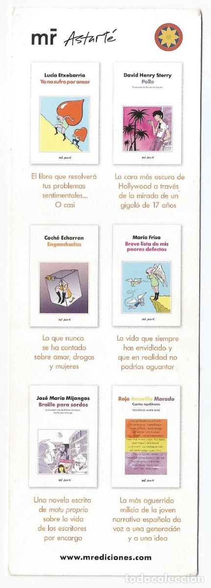 Coleccionismo marcap&aacute;ginas: MARCAP&Aacute;GINAS / PUNTO DE LIBRO - MR ASTART&Eacute; MR EDICIONES - Foto 2