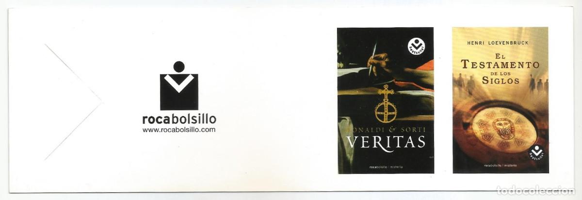 Coleccionismo marcap&aacute;ginas: MARCAP&Aacute;GINAS / PUNTO DE LIBRO - ROCABOLSILLO - Foto 2