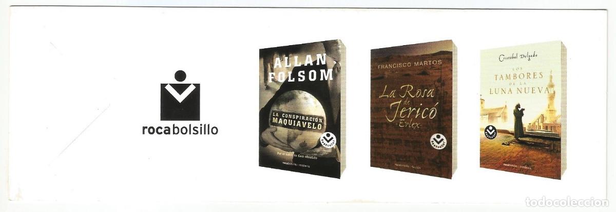 Coleccionismo marcap&aacute;ginas: MARCAP&Aacute;GINAS / PUNTO DE LIBRO - ROCABOLSILLO - Foto 2