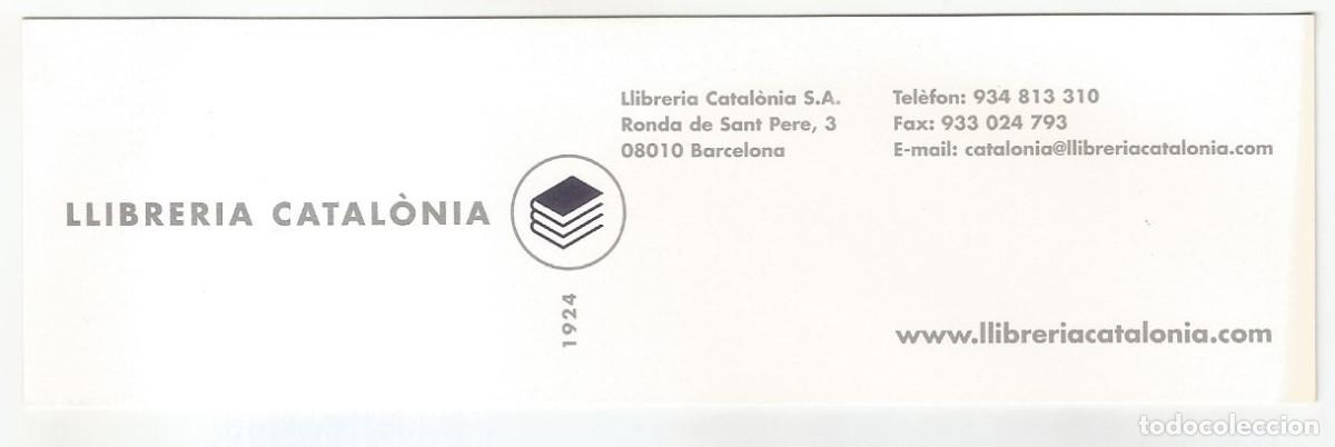 Coleccionismo Marcap&aacute;ginas: MARCAP&Aacute;GINAS / PUNTO DE LIBRO - LLIBRERIA CATAL&Ograve;NIA