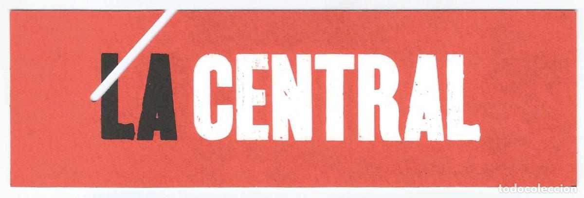 Coleccionismo Marcap&aacute;ginas: MARCAP&Aacute;GINAS / PUNTO DE LIBRO - LA CENTRAL