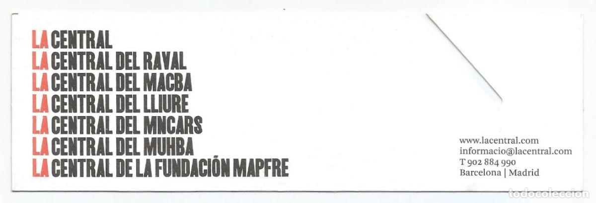 Coleccionismo marcap&aacute;ginas: MARCAP&Aacute;GINAS / PUNTO DE LIBRO - LA CENTRAL - Foto 2