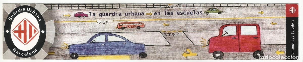 Coleccionismo Marcap&aacute;ginas: MARCAP&Aacute;GINAS / PUNTO DE LIBRO - LA GUARDIA URBANA EN LAS ESCUELAS