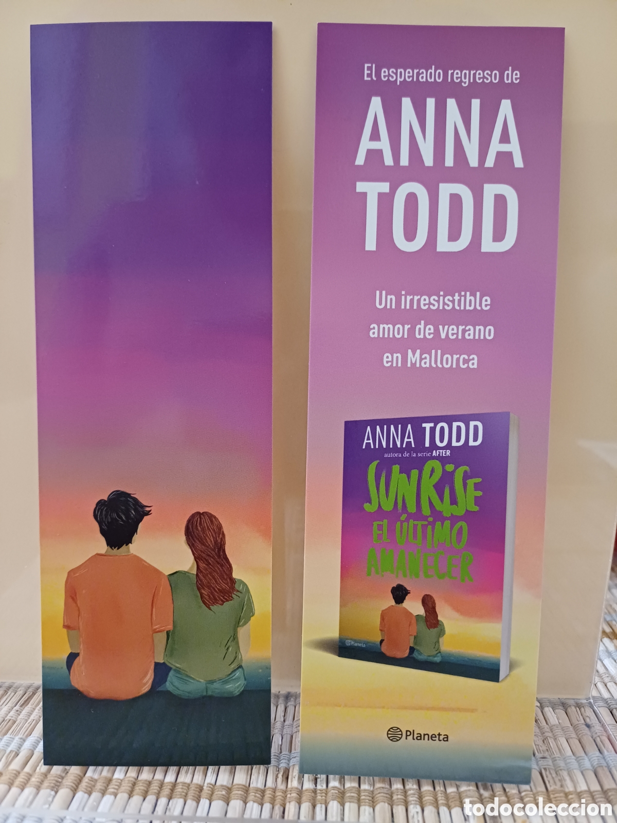 Coleccionismo Marcap&aacute;ginas: Marcap&aacute;ginas Sunrise El &uacute;ltimo amanecer