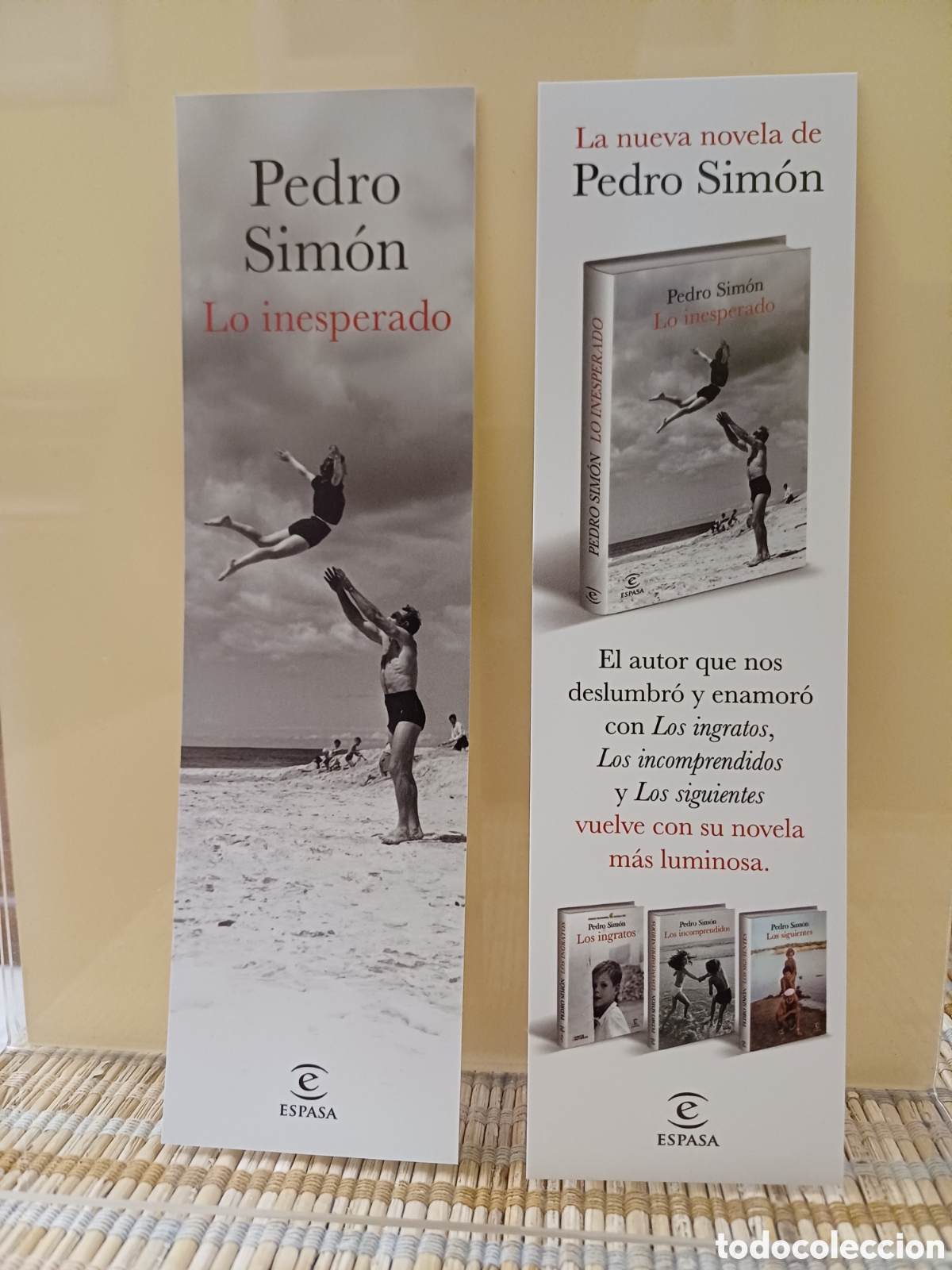 Coleccionismo marcap&aacute;ginas: Marcap&aacute;ginas Lo inesperado - Foto 1