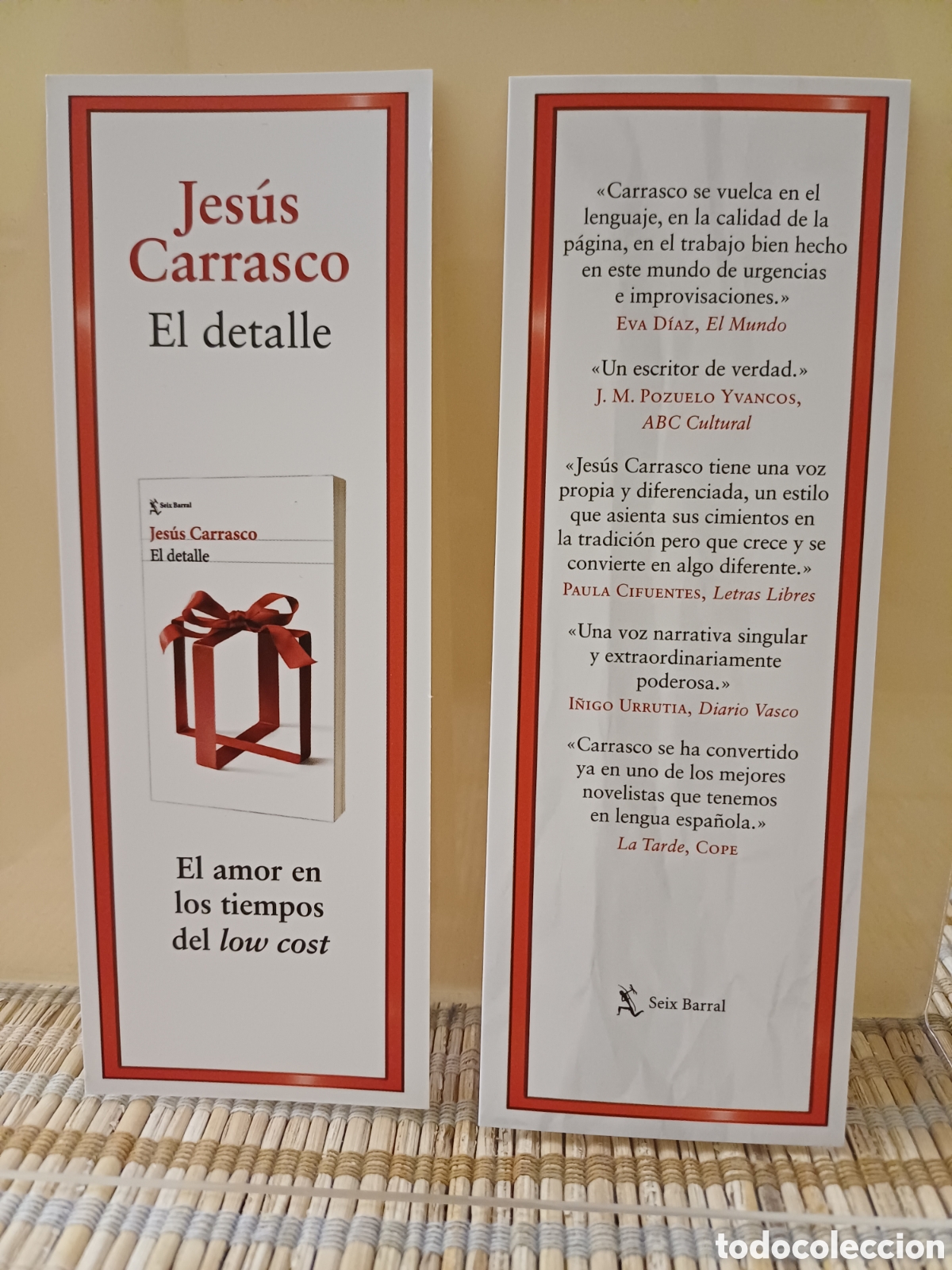 Coleccionismo Marcap&aacute;ginas: Marcap&aacute;ginas El detalle