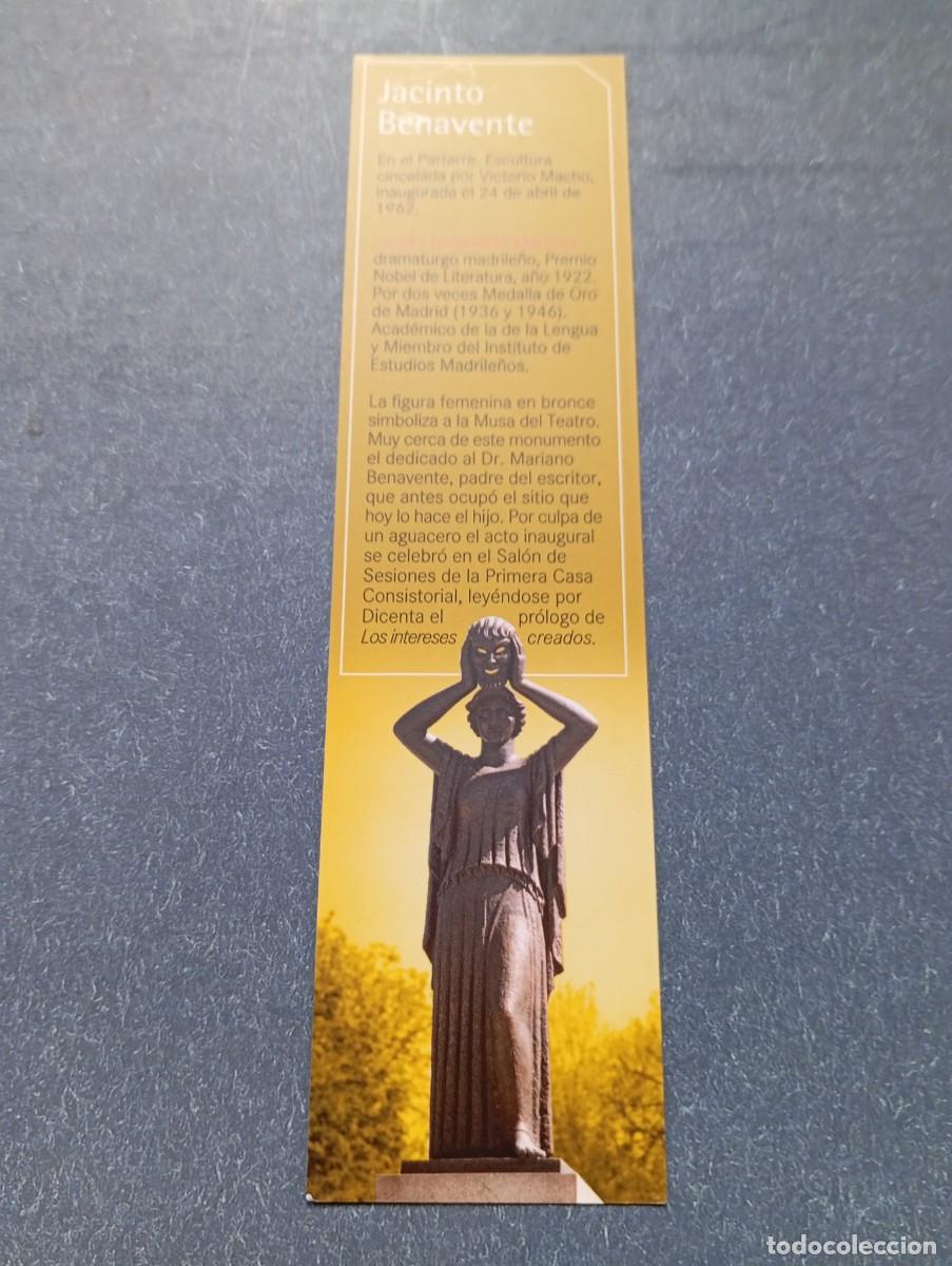 Coleccionismo Marcap&aacute;ginas: 1 MARCAPAGINAS DE ** JACINTO BENAVENTE **