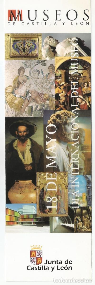 Coleccionismo Marcap&aacute;ginas: MARCAP&Aacute;GINAS / PUNTO DE LIBRO - MUSEOS DE CASTILLA Y LE&Oacute;N - JUNTA DE CASTILLA Y LE&Oacute;N