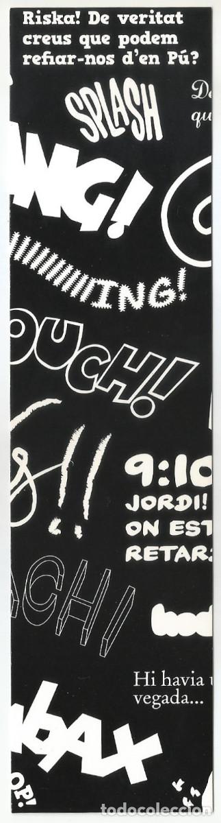 Coleccionismo Marcap&aacute;ginas: MARCAP&Aacute;GINAS / PUNTO DE LIBRO - MUSEU DEL C&Oacute;MIC I LA IL&middot;LUSTRACI&Oacute; DE CATALUNYA N&ordm; 1