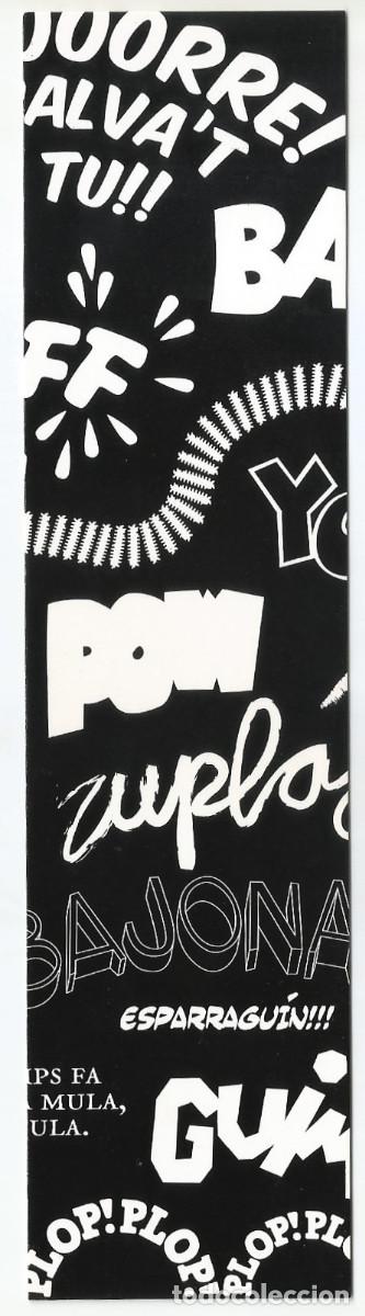 Coleccionismo Marcap&aacute;ginas: MARCAP&Aacute;GINAS / PUNTO DE LIBRO - MUSEU DEL C&Oacute;MIC I LA IL&middot;LUSTRACI&Oacute; DE CATALUNYA N&ordm; 2