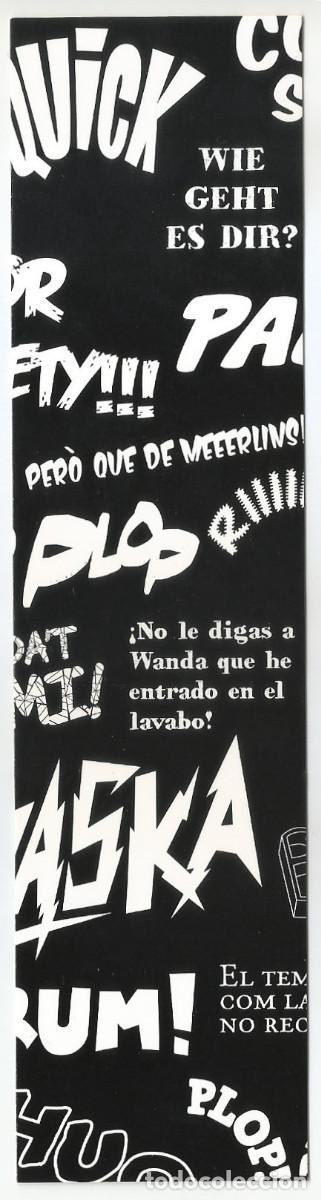 Coleccionismo Marcap&aacute;ginas: MARCAP&Aacute;GINAS / PUNTO DE LIBRO - MUSEU DEL C&Oacute;MIC I LA IL&middot;LUSTRACI&Oacute; DE CATALUNYA N&ordm; 3