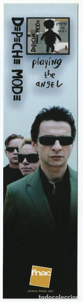 Coleccionismo Marcap&aacute;ginas: MARCAP&Aacute;GINAS / PUNTO DE LIBRO - DEPECHE MODE - PLAYING THE ANGEL - FNAC
