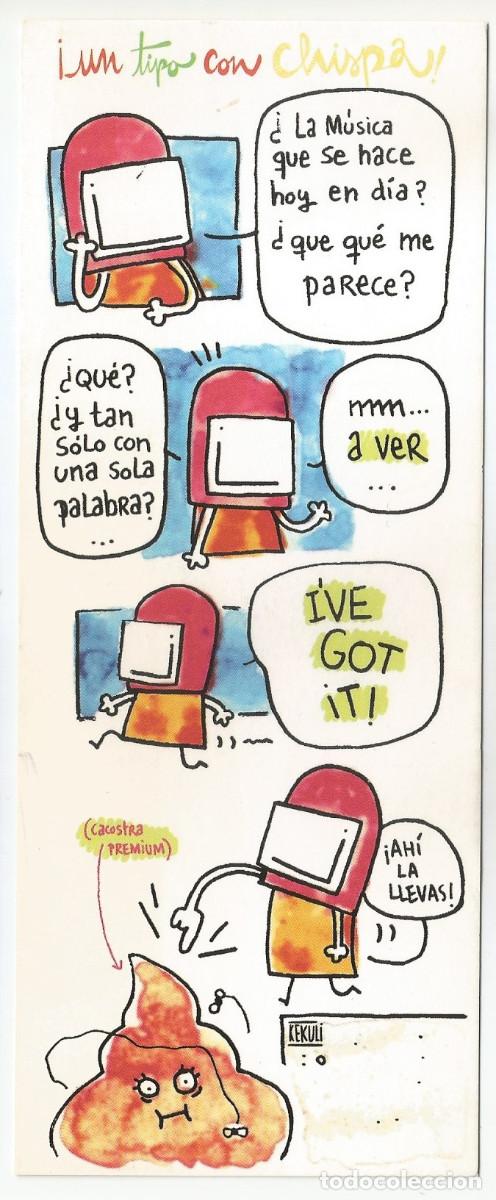 Coleccionismo marcap&aacute;ginas: MARCAP&Aacute;GINAS / PUNTO DE LIBRO - &iexcl; UN TIPO CON CHISPA ! - Foto 1