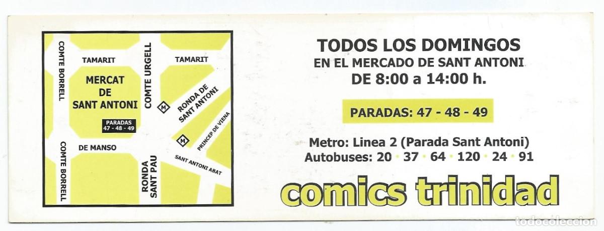 Coleccionismo marcap&aacute;ginas: MARCAP&Aacute;GINAS / PUNTO DE LIBRO - COMICS TRINIDAD - Foto 2