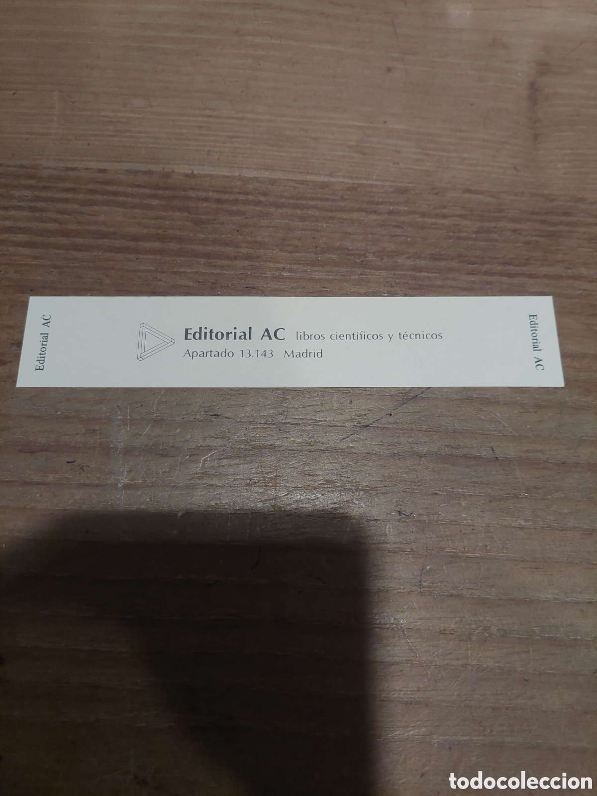 Coleccionismo Marcap&aacute;ginas: MARCAPAGINAS EDITORIAL AC MADRID