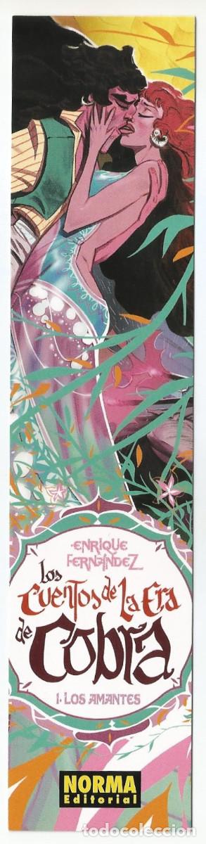 Coleccionismo Marcap&aacute;ginas: MARCAP&Aacute;GINAS / PUNTO DE LIBRO - LOS CUENTOS DE LA ERA DE COBRA - ENRIQUE FERN&Aacute;NDEZ - NORMA EDITORIAL