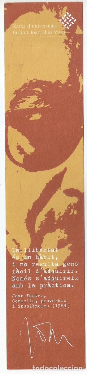 Coleccionismo Marcap&aacute;ginas: MARCAP&Aacute;GINAS / PUNTO DE LIBRO - XARXA D'UNIVERSITATS INSTITUT JOAN VIVES