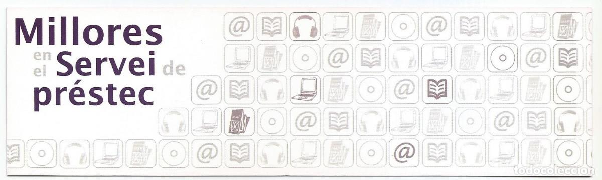 Coleccionismo marcap&aacute;ginas: MARCAP&Aacute;GINAS / PUNTO DE LIBRO - CRAI DE LA UB - Foto 2