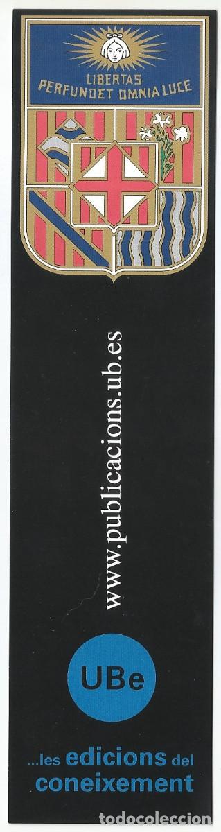 Coleccionismo Marcap&aacute;ginas: MARCAP&Aacute;GINAS / PUNTO DE LIBRO - LIBERTAS PERFUNDET OMNIA LUCE - UBe - CALENDARIO 2007-08