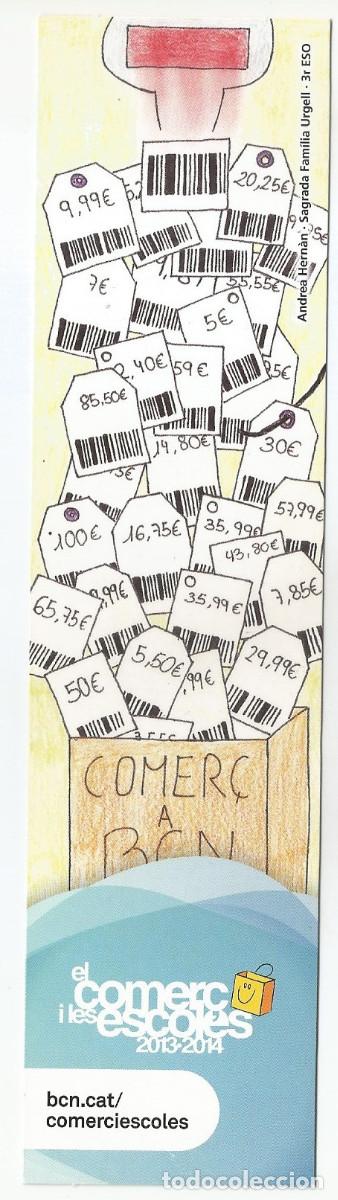 Coleccionismo Marcap&aacute;ginas: MARCAP&Aacute;GINAS / PUNTO DE LIBRO - EL COMER&Ccedil; I LES ESCOLES 2013-14 - SAGRADA FAM&Iacute;LIA URGELL