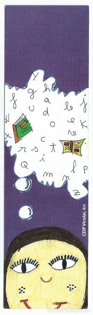 Coleccionismo Marcap&aacute;ginas: MARCAP&Aacute;GINAS / PUNTO DE LIBRO - VISC A BARCELONA LA MILLOR BOTIGA DEL M&Oacute;N - CEIP VILORAI