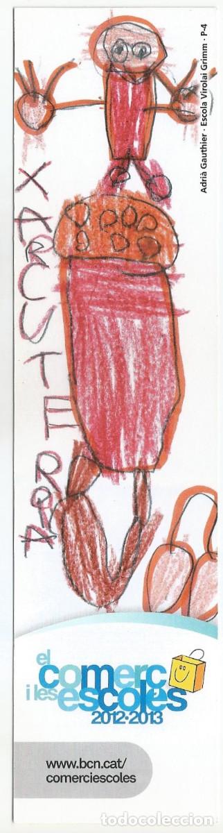 Coleccionismo Marcap&aacute;ginas: MARCAP&Aacute;GINAS / PUNTO DE LIBRO - EL COMER&Ccedil; I LES ESCOLES 2012-13 - ESCOLA VIROLAI GRIMM