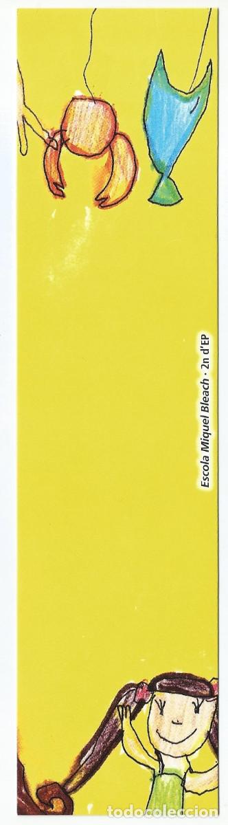 Coleccionismo Marcap&aacute;ginas: MARCAP&Aacute;GINAS / PUNTO DE LIBRO - EL COMER&Ccedil; I LES ESCOLES 2011-12 - ESCOLA MIQUEL BLEACH