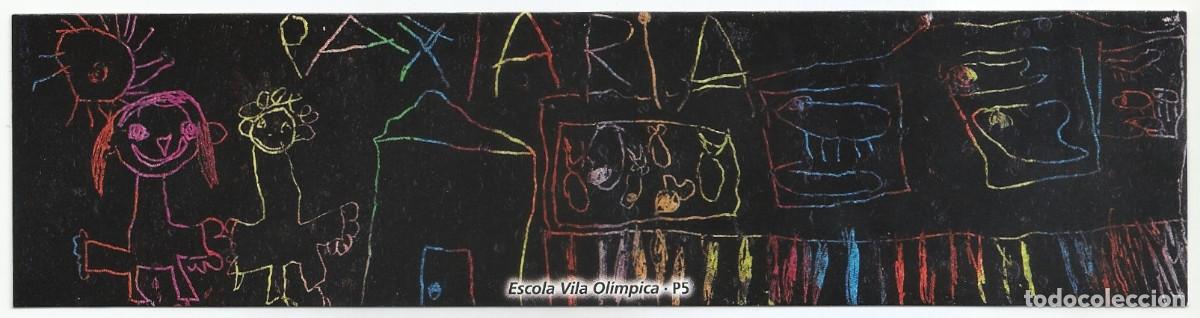 Coleccionismo Marcap&aacute;ginas: MARCAP&Aacute;GINAS / PUNTO DE LIBRO - EL COMER&Ccedil; I LES ESCOLES 2011-12 - ESCOLA VILA OL&Iacute;MPICA