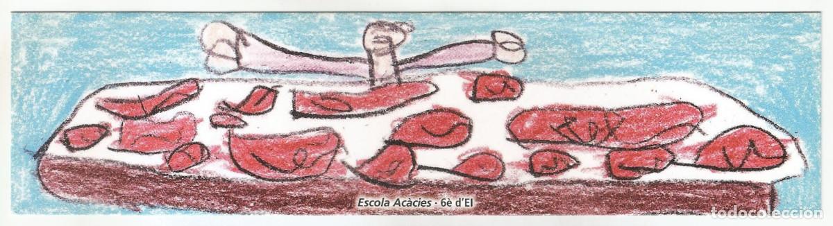 Coleccionismo Marcap&aacute;ginas: MARCAP&Aacute;GINAS / PUNTO DE LIBRO - EL COMER&Ccedil; I LES ESCOLES 2010-11 - ESCOLA AC&Agrave;CIES