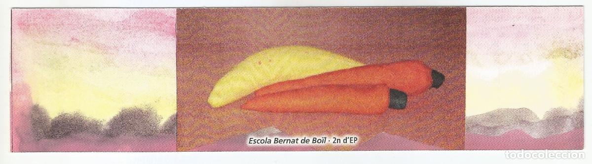 Coleccionismo Marcap&aacute;ginas: MARCAP&Aacute;GINAS / PUNTO DE LIBRO - EL COMER&Ccedil; I LES ESCOLES 2010-11 - ESCOLA BERNAT DE BO&Iuml;L