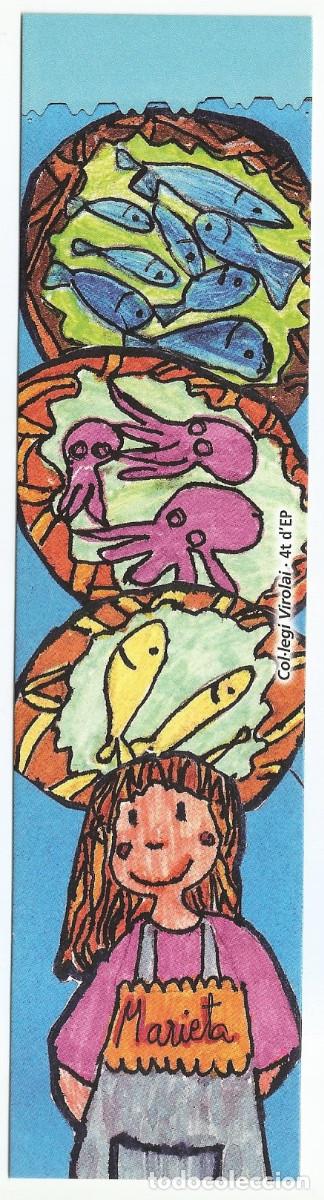 Coleccionismo Marcap&aacute;ginas: MARCAP&Aacute;GINAS / PUNTO DE LIBRO - EL COMER&Ccedil; I LES ESCOLES 2010-11 - COL&middot;LEGI VIROLAI