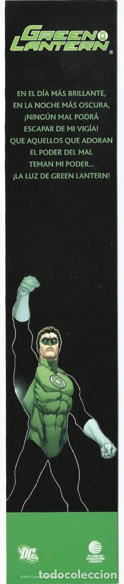 Coleccionismo Marcap&aacute;ginas: MARCAP&Aacute;GINAS / PUNTO DE LIBRO - GREEN LANTERN - DC / PLANETA