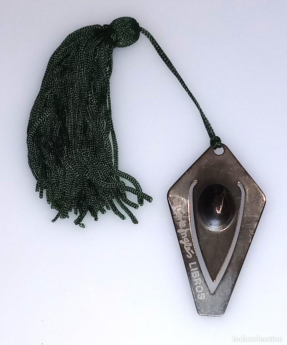 Coleccionismo Marcap&aacute;ginas: MARCAP&Aacute;GINAS / PUNTO DE LIBRO - EL CORTE INGL&Eacute;S LIBROS - METAL Y TELA