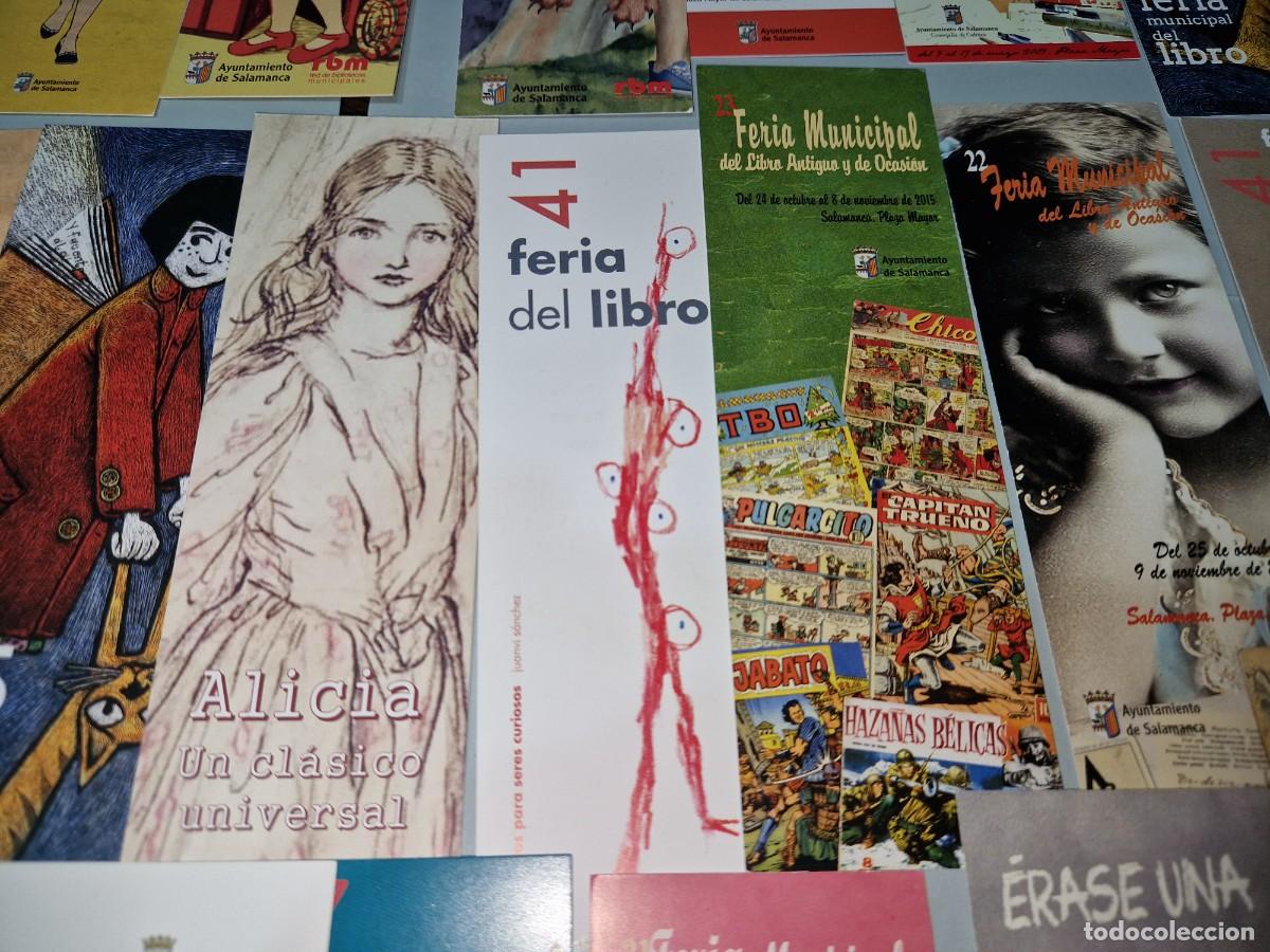 Coleccionismo marcap&aacute;ginas: MARCAPAGINAS, 31 MARCAPAGINAS, TEMATICA LIBROS, FERIA DEL LIBRO - Foto 2