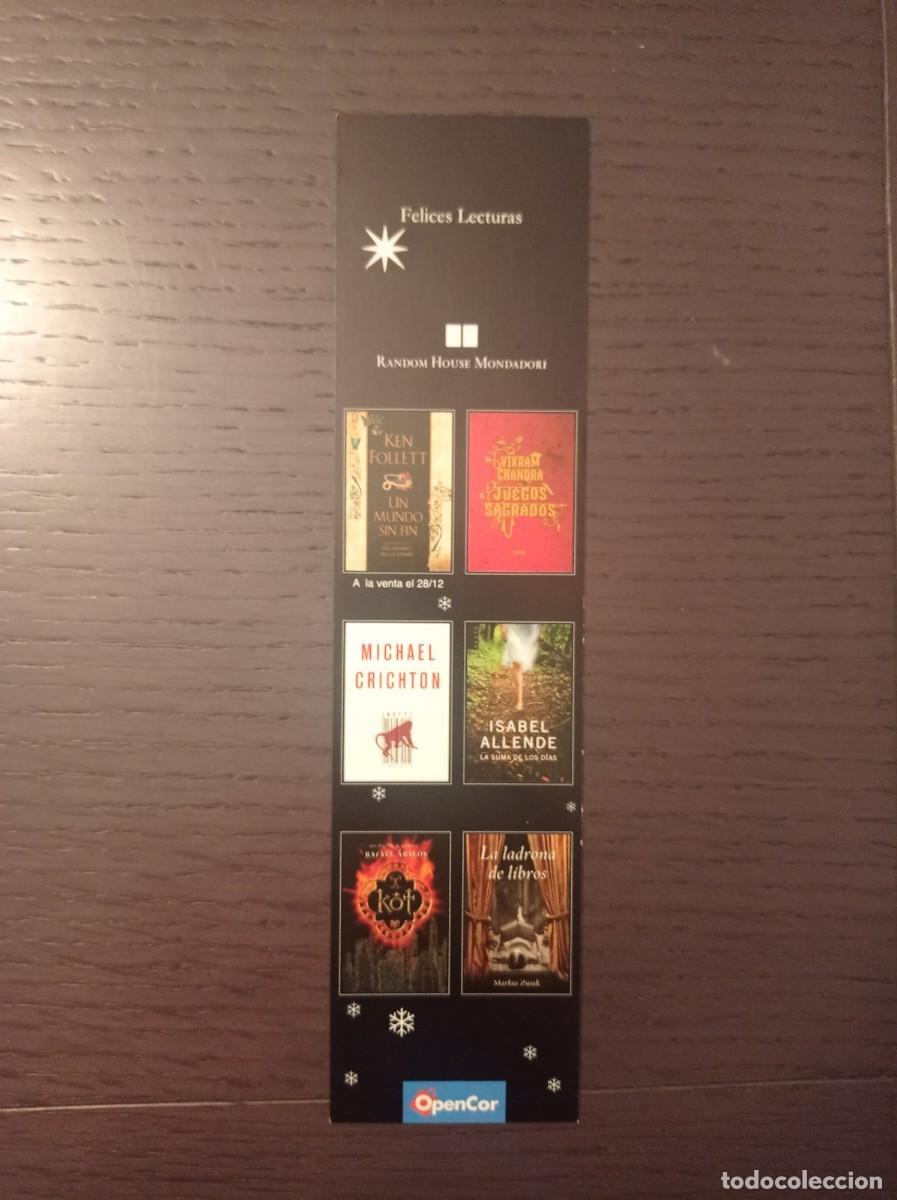 Coleccionismo Marcap&aacute;ginas: MARCAP&Aacute;GINAS. RANDOM HOUSE MONDADORI. FELICES LECTURAS. OPENCOR