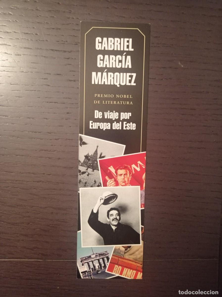 Coleccionismo Marcap&aacute;ginas: MARCAP&Aacute;GINAS. PENGUIN RANDOM HOUSE MONDADORI. GABRIEL GARC&Iacute;A M&Aacute;RQUEZ. DE VIAJE POR EUROPA DEL ESTE