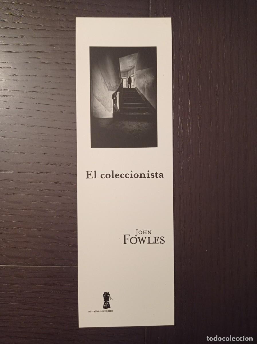 Coleccionismo Marcap&aacute;ginas: MARCAP&Aacute;GINAS. NARRATIVA SEXTO PISO. JOHN FOWLES. EL COLECCIONISTA
