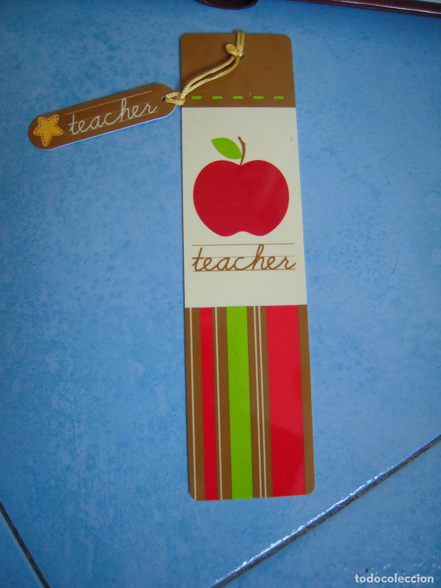 Coleccionismo marcap&aacute;ginas: Marcap&aacute;ginas teacher - Foto 1