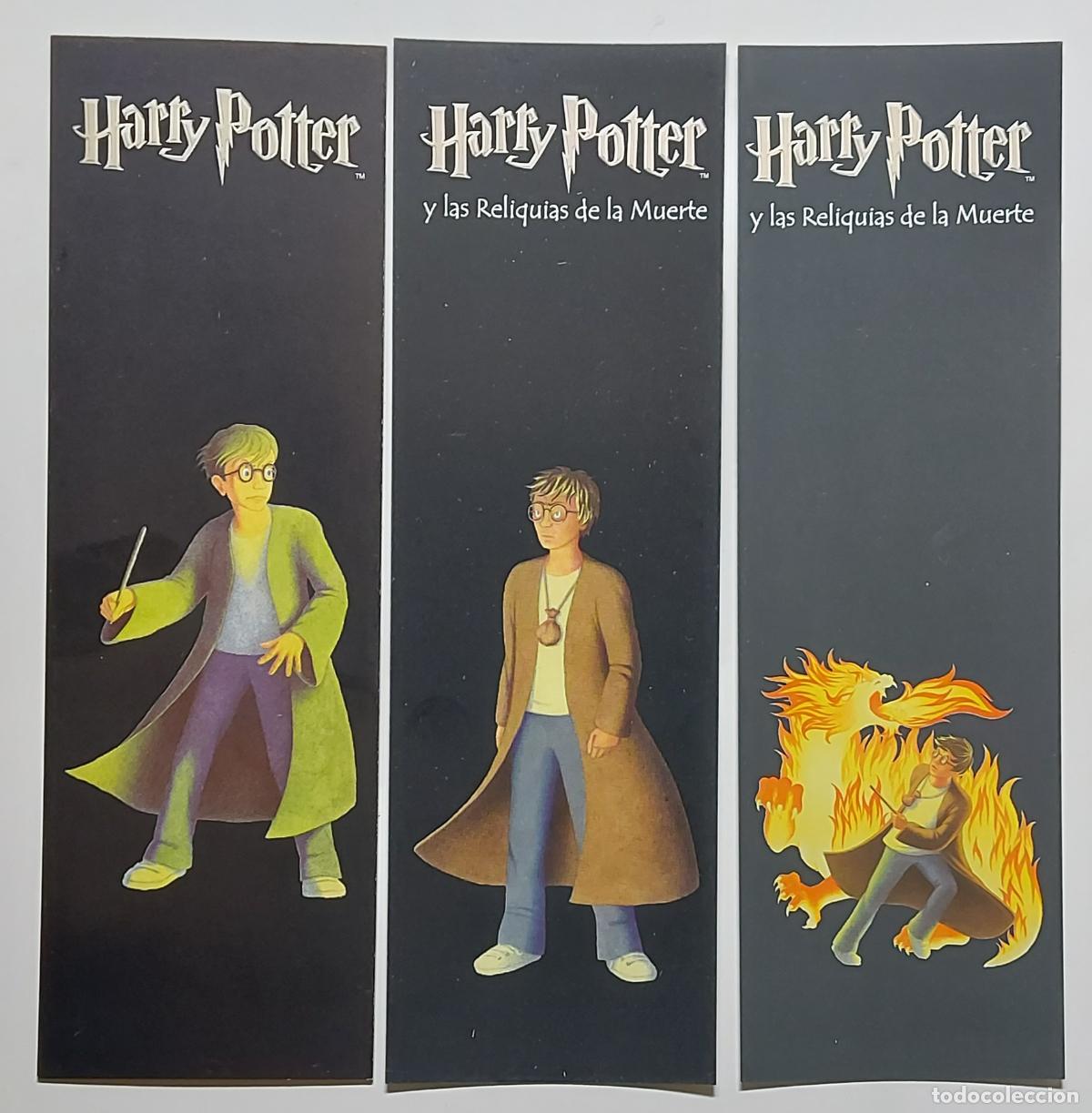 Coleccionismo Marcap&aacute;ginas: MARCAPAGINAS - SALAMANDRA - HARRY POTTER- LOTE DE 3 DISTINTOS